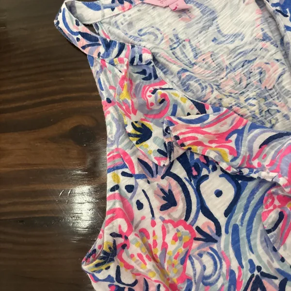 Lilly Pulitzer Women's Sleeveless Dress Ruffle Casual Classic Small - Image 5