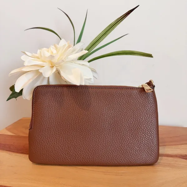 NWT Coach Double Zip Wallet‎ In Signature Canvas - Image 3