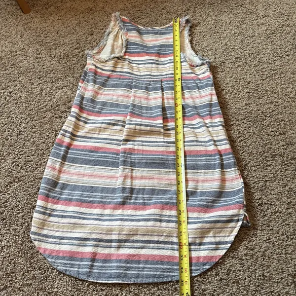 Anthropologie Porridge Striped Sleeveless Shift Dress Size Small - Image 5
