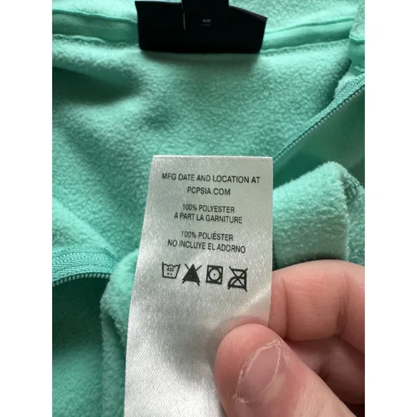 Patagonia Women Size Small‎ Regular Micro-D Fleece 1/4 Zip Sweater/Jacket Preppy - Image 11