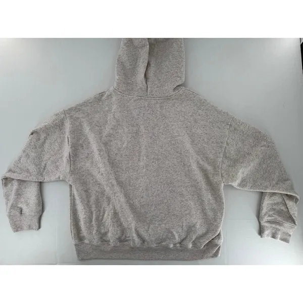 Victoria’s Secret PINK Gray Zip Up Hoodie Crest Logo Full Zip Sweatshirt Size L - Image 6
