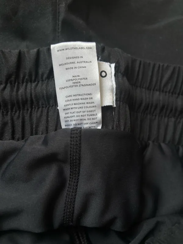 Wilo workout shorts Black - Image 4