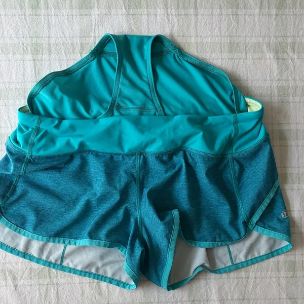 Lululemon Speed Up Women’s Teal Shorts - Stretch Performance - Image 7