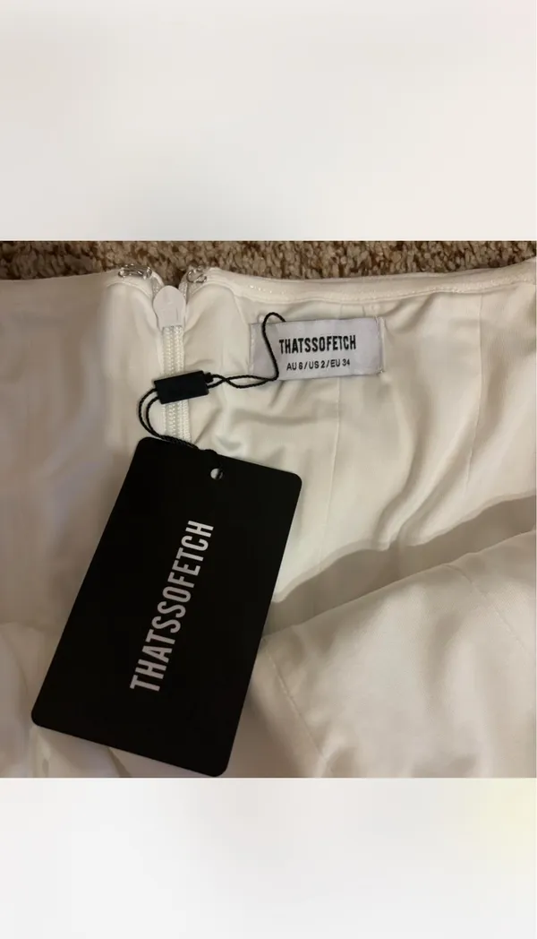 That’s so Fetch White Dress - Image 3