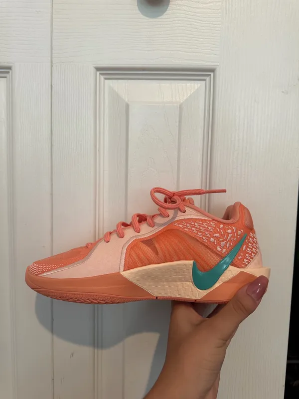 Nike Apricot Sabrina Ionescu Basketball Sneakers - Image 2