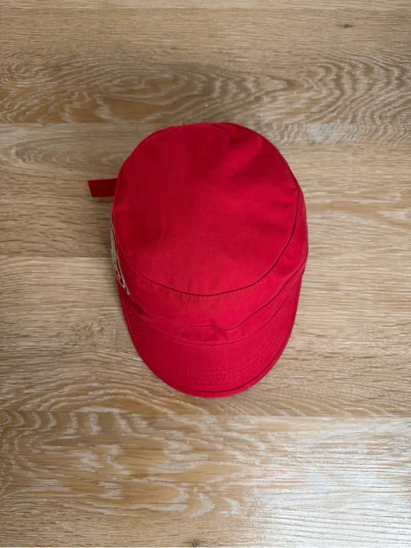 NWOT NFL San Francisco Red Embroidered Sequins Women's Cadet Hat, OS - Image 6