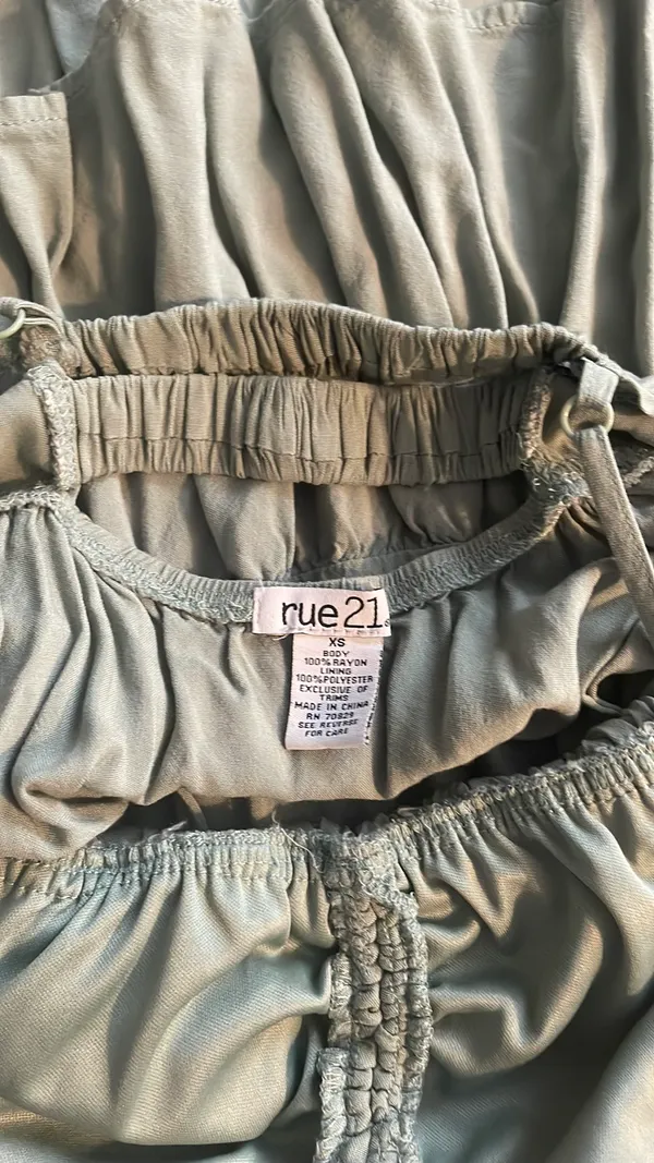 Rue 21 Green Dress - Image 3