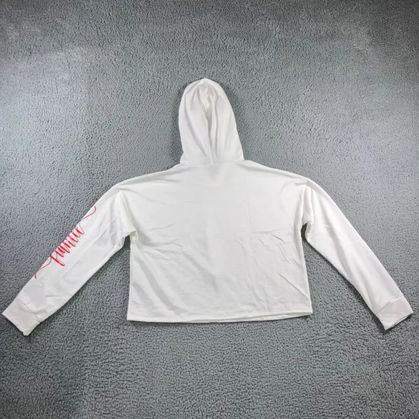 Fiancée‎ Sweatshirt Women Large Long Sleeve Crop Top Hoodie Married Engaged - Image 3