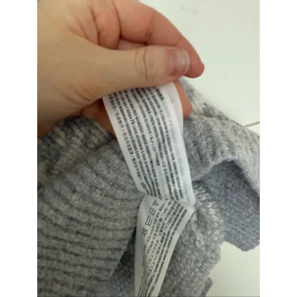 Abercrombie & Fitch Women’s XS Grey White Houndstooth Sweater Vest - Image 3