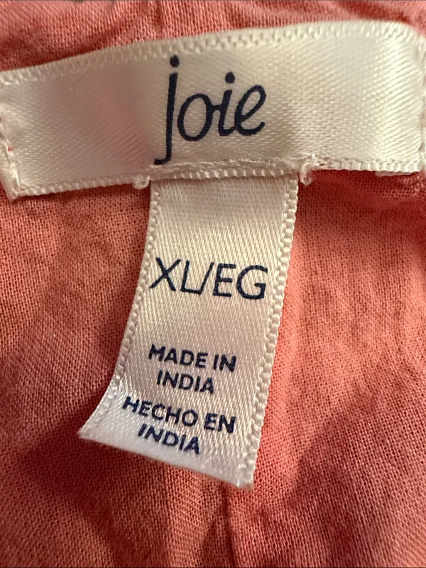 Joie Bondi Maxi Dress Tiered Sundress Flowy Lined Boho Sleeveless Size XL - Image 7