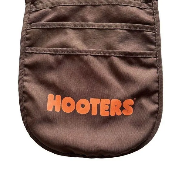 🔃Hooters Logo Waitress Uniform Money Bag Pouch - Image 3