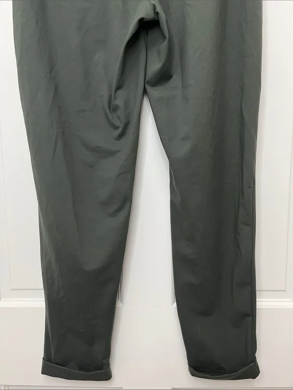 RachelZoe Dark Green Drawstring Pull On Waist Joggers - Size 6 - Image 8
