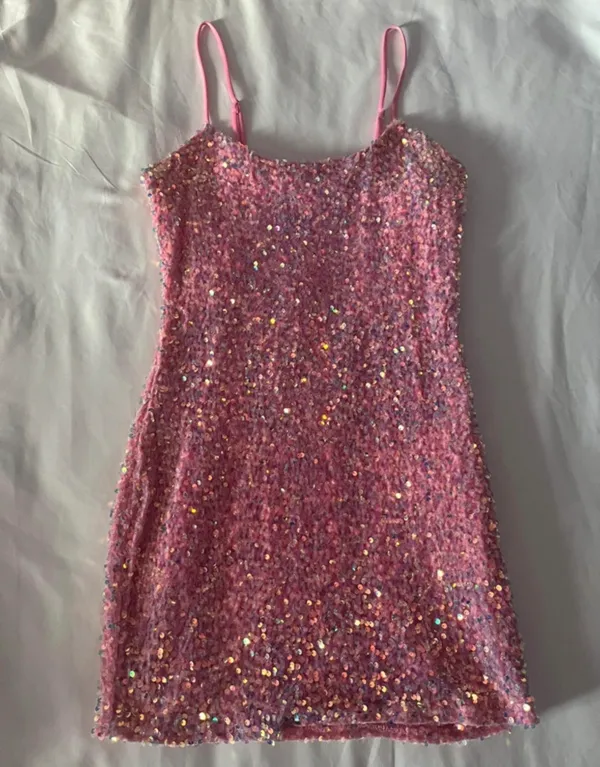 Lucy in the Sky Pink Dress Homecoming - Image 2