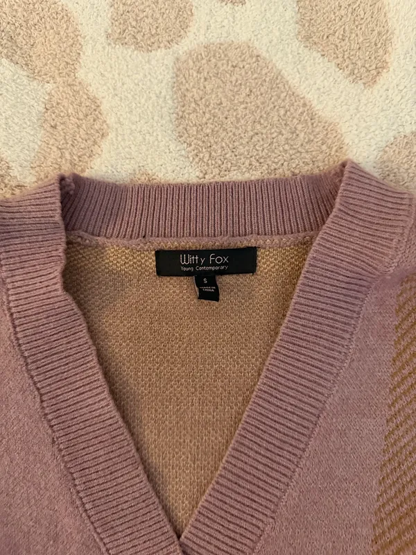 Wildfox Anthropologie Crop Knit Cardigan Sweater - Image 3