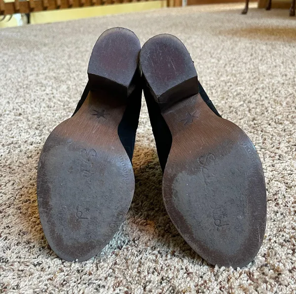 Black Western Boots Size 7 - Image 3