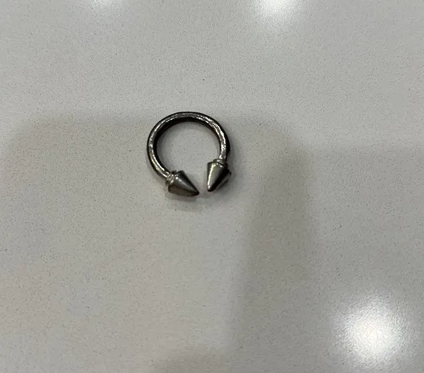 Spiked Ring Silver - Image 3