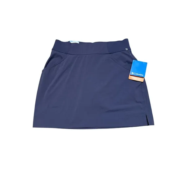 Columbia Canyon Climber Mini Skirt Skort Blue Sporty Tennis‎ Granola Girl Size S - Image 2