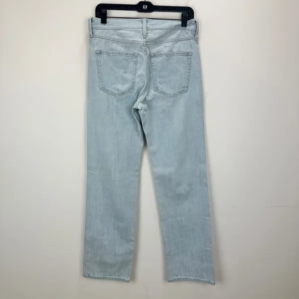 J.Crew Mid Rise Straight Jean Montauk Wash Light Blue Full Length US 26 NWT - Image 8