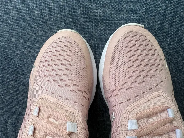 Women’s Nike rose gold pink running sneakers size 8. - Image 4