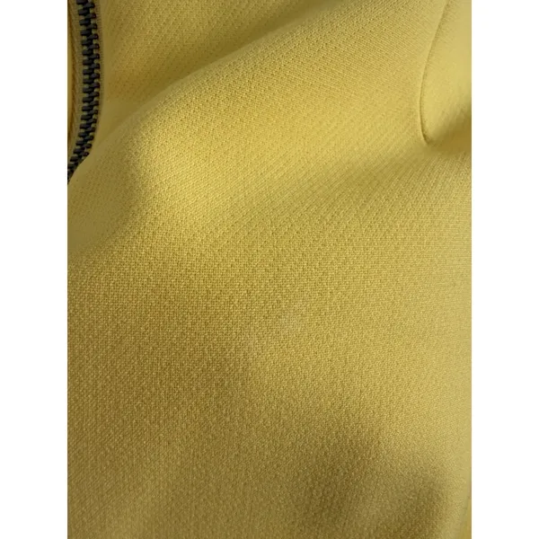 Alice + Olivia Virgil Belted Mini Dress Women's 0 Yellow Boat Neck - Image 5