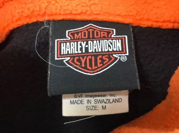 Harley Davidson Fleece Pullover Mechanicsburg PA - Image 7