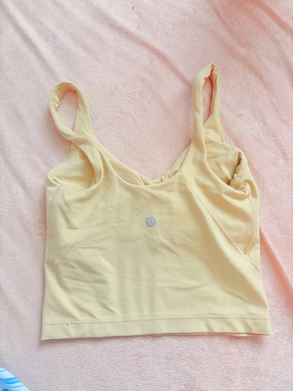 Beige Lululemon Align Tanktop Size 0 - Image 3