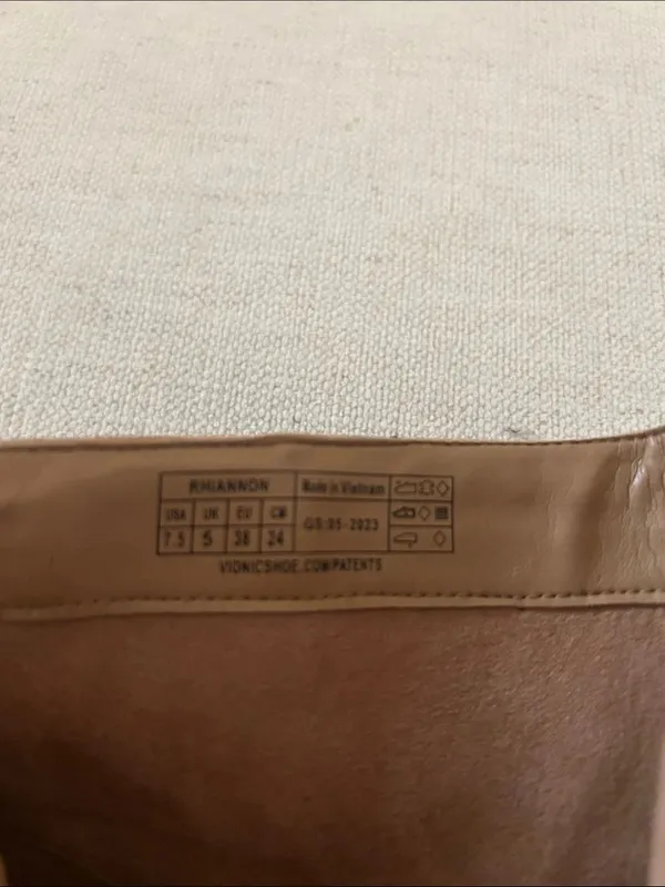 VIONIC Rhiannon Bootie Western, Cognac Oil Nubuck, Size 7.5, NWOT - Image 10