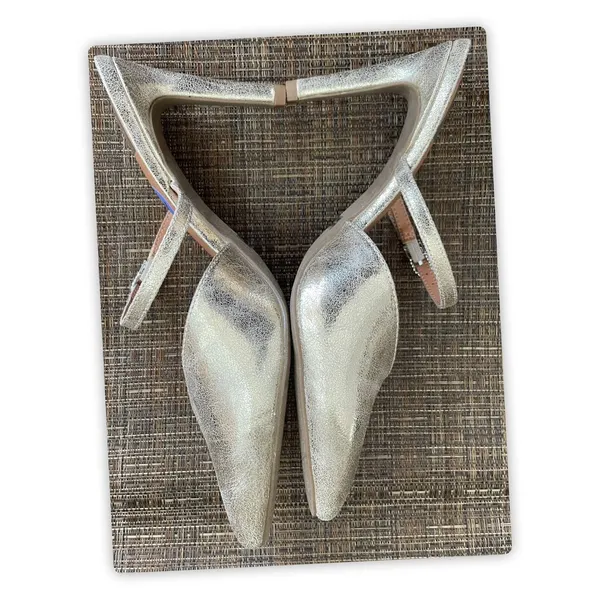 Dolce Vita Gold Metallic Ankle Strap Heels – Size 7.5 – NEW (No‎ Box) - Image 3