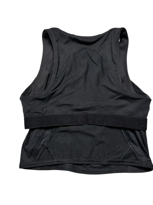 Lululemon Black Longline Sports Bra Size 6 Mesh High Neck Athletic - Image 5