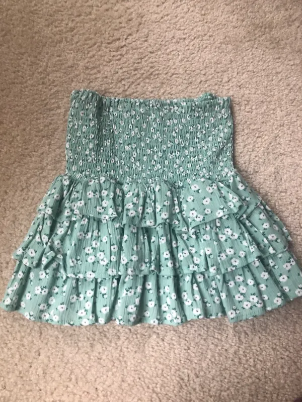 Floral Ruffle Skirt Multi - Image 2