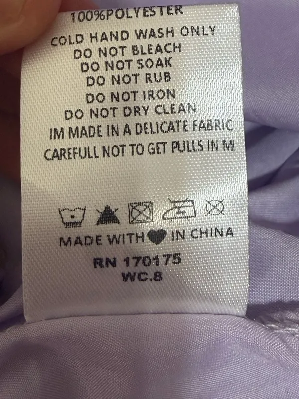 Beginning Boutique Birthday Girl Lilac Strapless Ruffled Mini Party Dress - Image 9