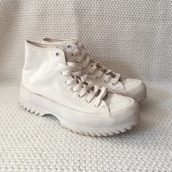 Converse Chuck Taylor White Lugged 2.0 A00871C Shoes Sneakers 10.5 W 8.5 M - Image 2