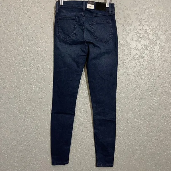 ABLE High Rise Skinny Jeans Blue Size 24 - Image 4