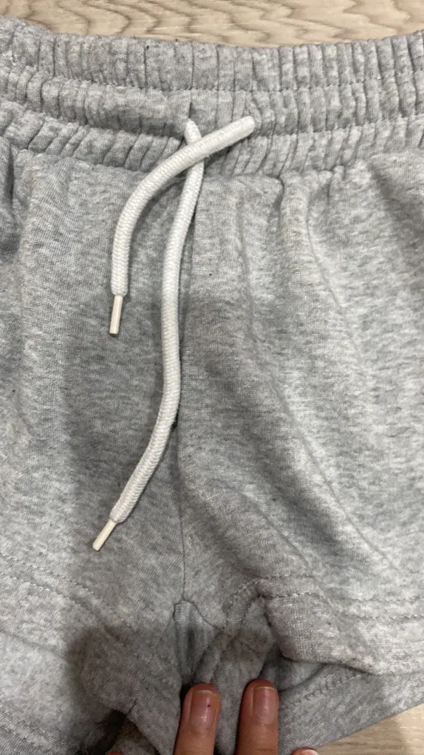 Women’s Grey Soft Shorts Gray Size M - Image 2