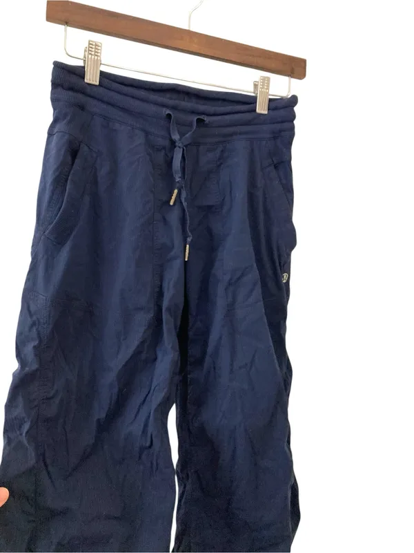 lululemon athletica Navy original dance studio pant drawstring joggers - Image 2