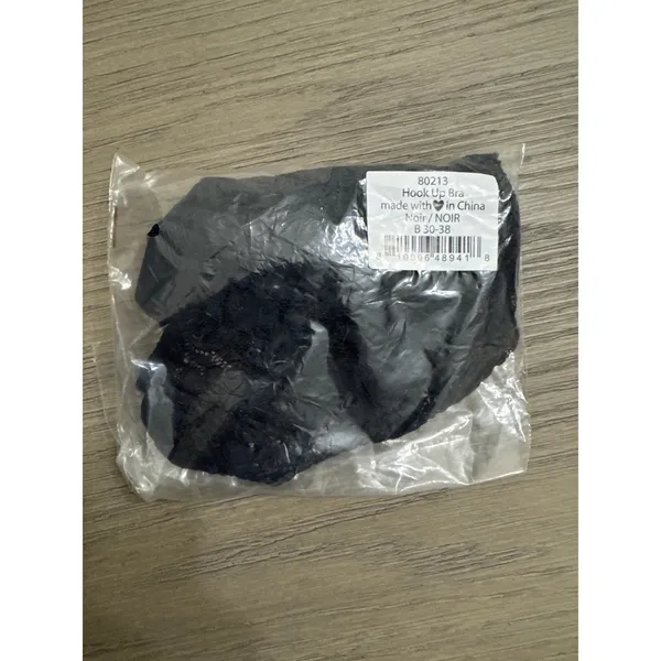 We Are HAH | Free People Black Lace Hook Up Bra Lingerie, Fits Sizes B30-38 - Image 3