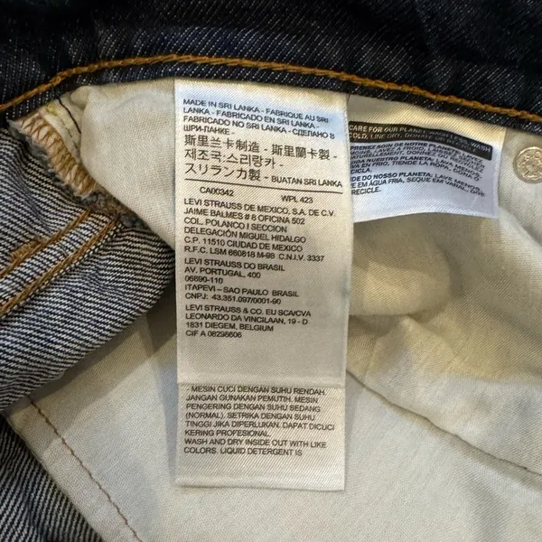Levi’s Distressed Denim Mini Skirt W27 Vintage Inspired Y2K Festival Ready - Image 7