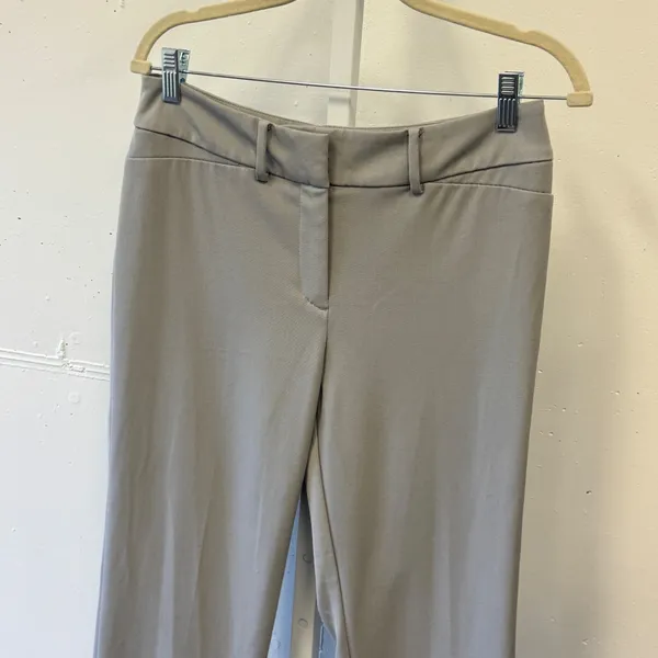 Ann Taylor Factory Gray Straight Leg Dress Pants Womens Size 4 Business Casual - Image 3