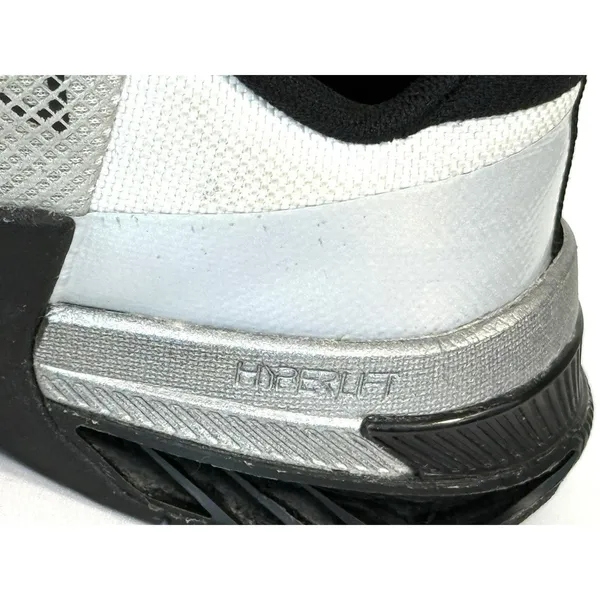 Nike Metcon 8 Premium Womens 8 Silver Iridescent Cross Training Shoes DQ4681-100 - Image 7