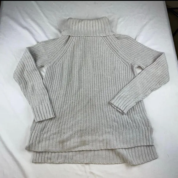 Turtle neck sweater Gray - Image 2