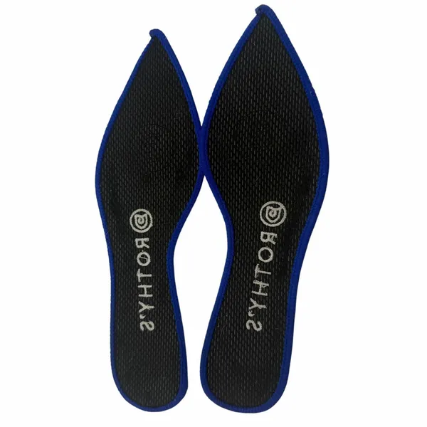 Rothy’s The Point Indigo Heather Blue White Knit Ballet Flats‎ Size 6 Washable - Image 6