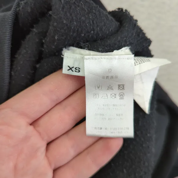 Alexander Wang‎ Black Saw Blade Hoodie Industrial Strength Women's XS Pullover - Image 9