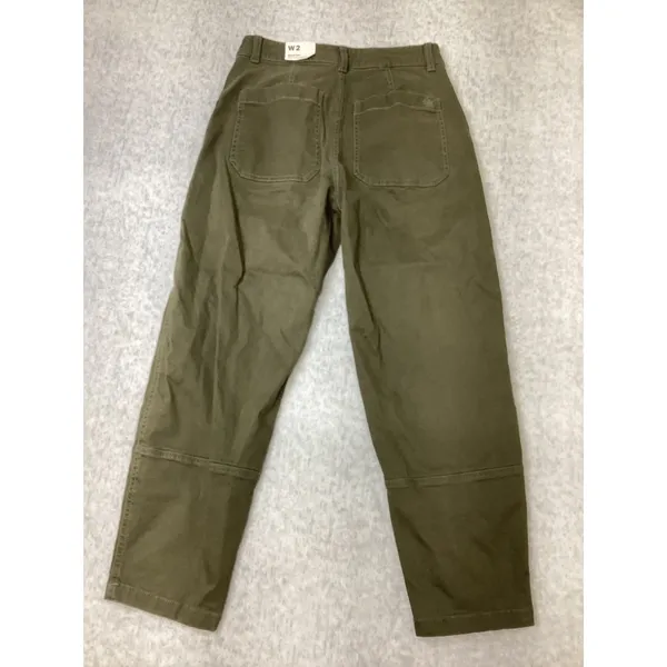 Alpine Design Womens 2 Barrel Pant Vintage Olive Green High Rise Relaxe ADW24905 - Image 5