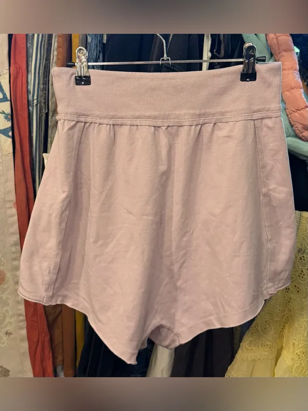 NWT Free People FP Movement Hot Shot Harem Shorts - oyster gray purple - XS - Image 8