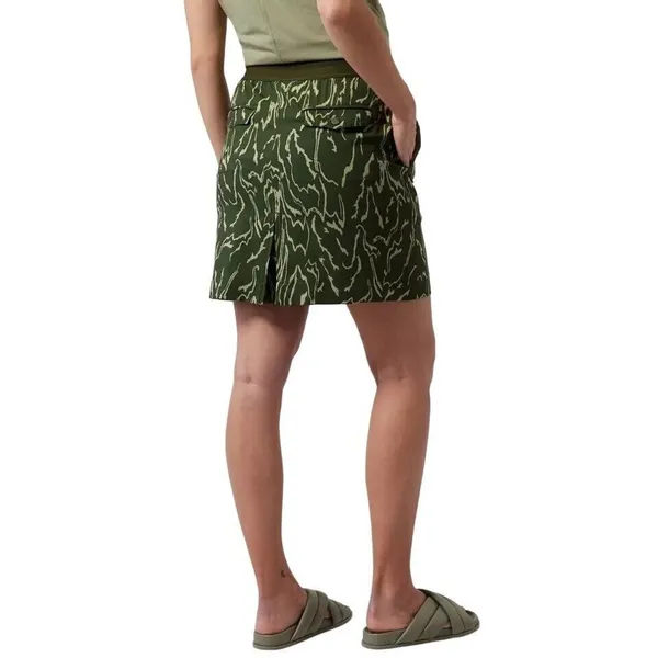 Athleta Vienna‎ Cargo Skirt Skort 2 Green Stretch Golf Sports Outdoors UPF 50+ - Image 5