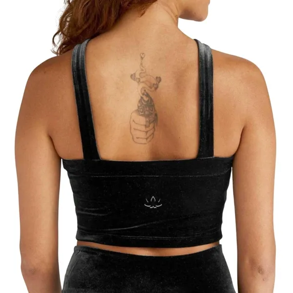 Beyond Yoga Converge Cropped Tank in Black, Size S - Image 2