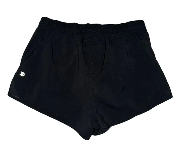 Target All in Motion black reflective athletic shorts women’s size large - Image 2