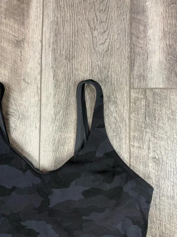 Lululemon Dark Grey Camo Align Tank Top - Image 3