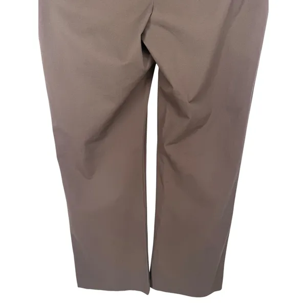 NWT Coldwater Creek Womens Modern Fit Brown Cotton Stretch Wide Leg Pants Size 8 - Image 11