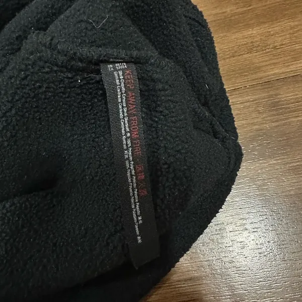 FP Movement glacier fleece jacket black size XS long Sherpa free people coat - Image 5